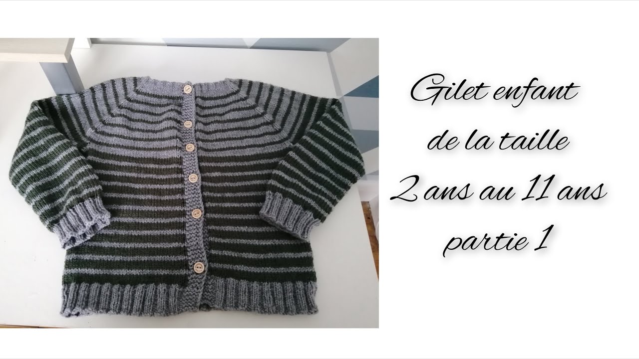 youtube gilet fillette