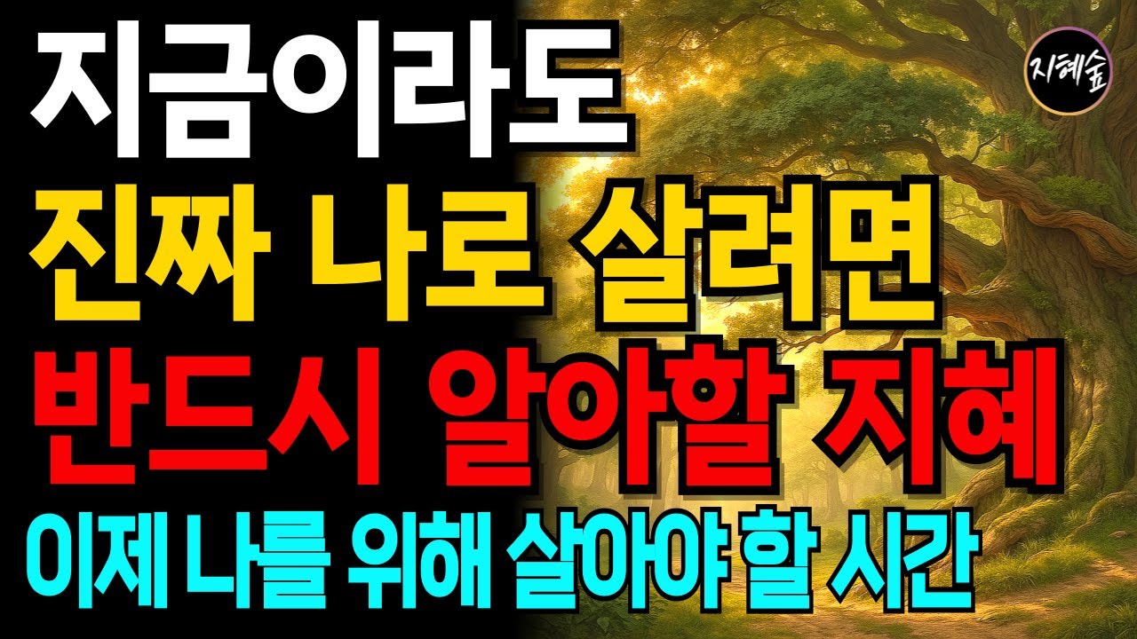 나이 들수록, 진짜 나로 살아가기 위한 10가지 삶의 지혜｜혼자여도 행복한 사람들의 지혜｜풍요로운지혜의숲