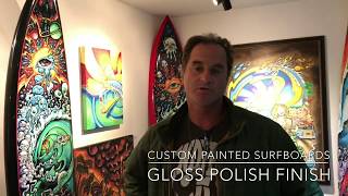 Custom surfboard finish described by Drew Brophy 1,719 views 6 years ago 1 minute, 50 seconds