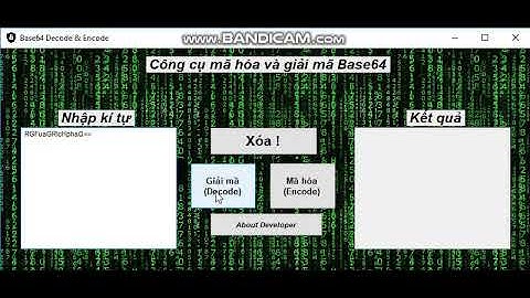 [Tools C#] Chia sẽ tool mã hóa và giải mã Base64
