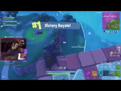 Dr lupo gets mad squad win with Ninja and Myth!!! Impulse grenade kill!!! (Fortnite Battle Royale)