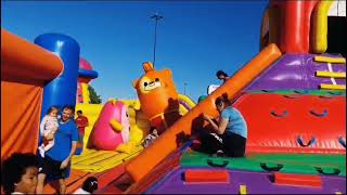 FUN BOX|Worlds largest Bounce House|Grapevine|TX|Aathira
