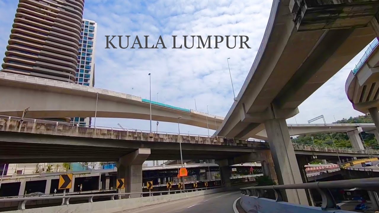 Driving Around Kuala Lumpur | Jalan Kawasan Kuala Lumpur | Jalan Dari IKEA Damansara Ke KLCC