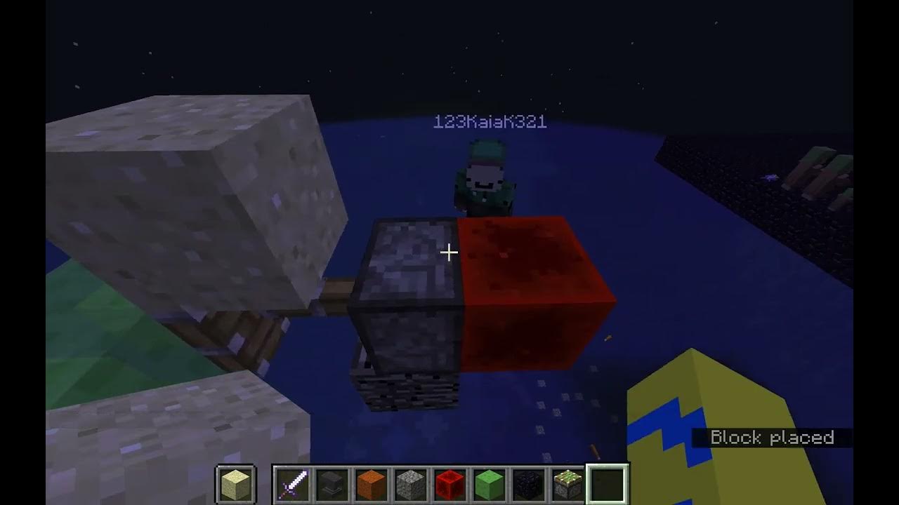 how to make floating sand in minecraft java 1.19.2! (2022) YouTube