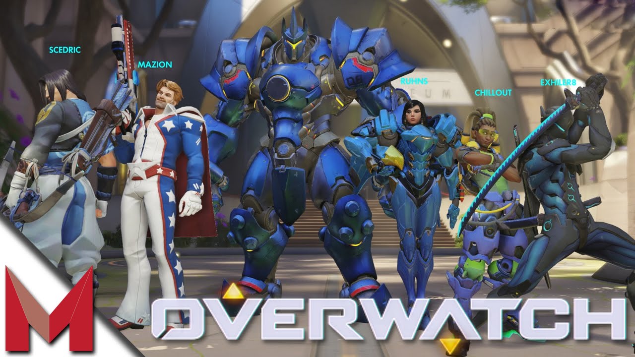 OVERWATCH GAMEPLAY - MAZION PLAYS SODIER 76 AND MEI! Ep10