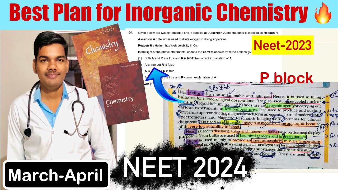 How to score Full marks in Inorganic Chemistry in NEET 2025| NCERT ...