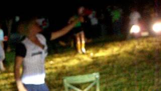 Kyle and Stef Dizzy bat