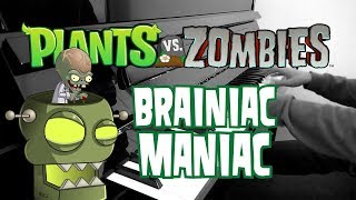 Video thumbnail of "Plants vs Zombies - Brainiac Maniac (Dr Zomboss) - Piano"