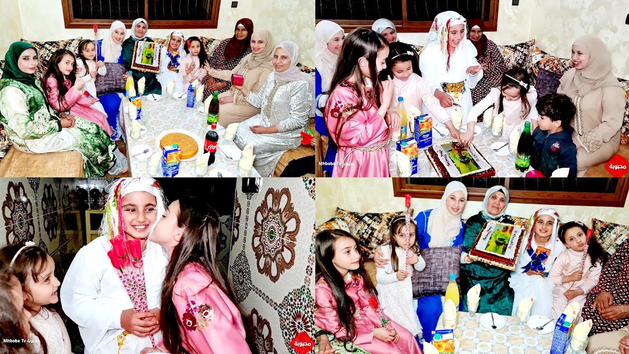 أجمل إحتفال أو هدية🎁مكانتش على البال لحجيبة فدار مي حليمة😲أو بدموع الفرح شداتها أو بكات🤗😥