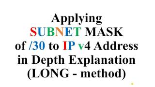 Subnet Mask Application on IP address in DEPTH Explanation: Marathi screenshot 2