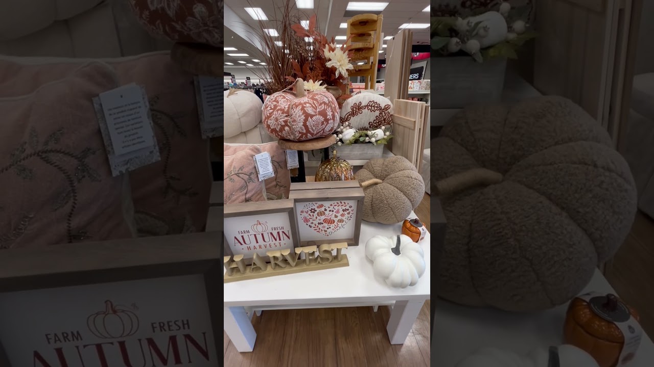 Fall decor at Winners 