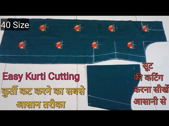 Kurti|Suit Cutting and Stitching Full Tutorial Step by Step|kameez Cutting  and Stitching - YouTube