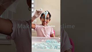Making of slime favours #fluffyslime #slimeasmr #slimefavours #kidpreneur #slimeparty #slimevideo