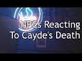 Destiny 2 - NPCs Reacting to Cayde's Death