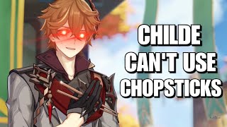 Childe Can T Use Chopsticks Genshin Impact Memes Youtube