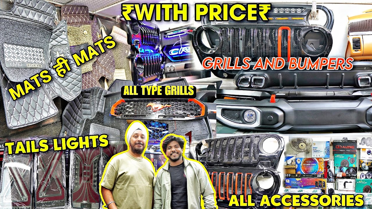 KASHMERE GATE MARKET CAR ACCESSORIES WHOLE SALE MARKET THAR, HYCROSS