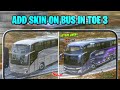 🎀 ADD NEW JETBUS SKIN ON BUS IN TRUCKERS OF EUROPE 3 || 🤩 REALISTIC JETBUS LIVERY FOR BUS IN TOE 3