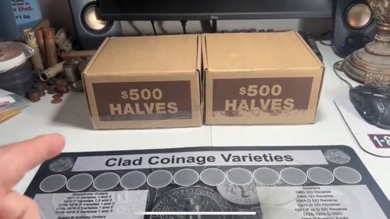 Half Dollar Hunt (new boxes super excited)😆 - YouTube