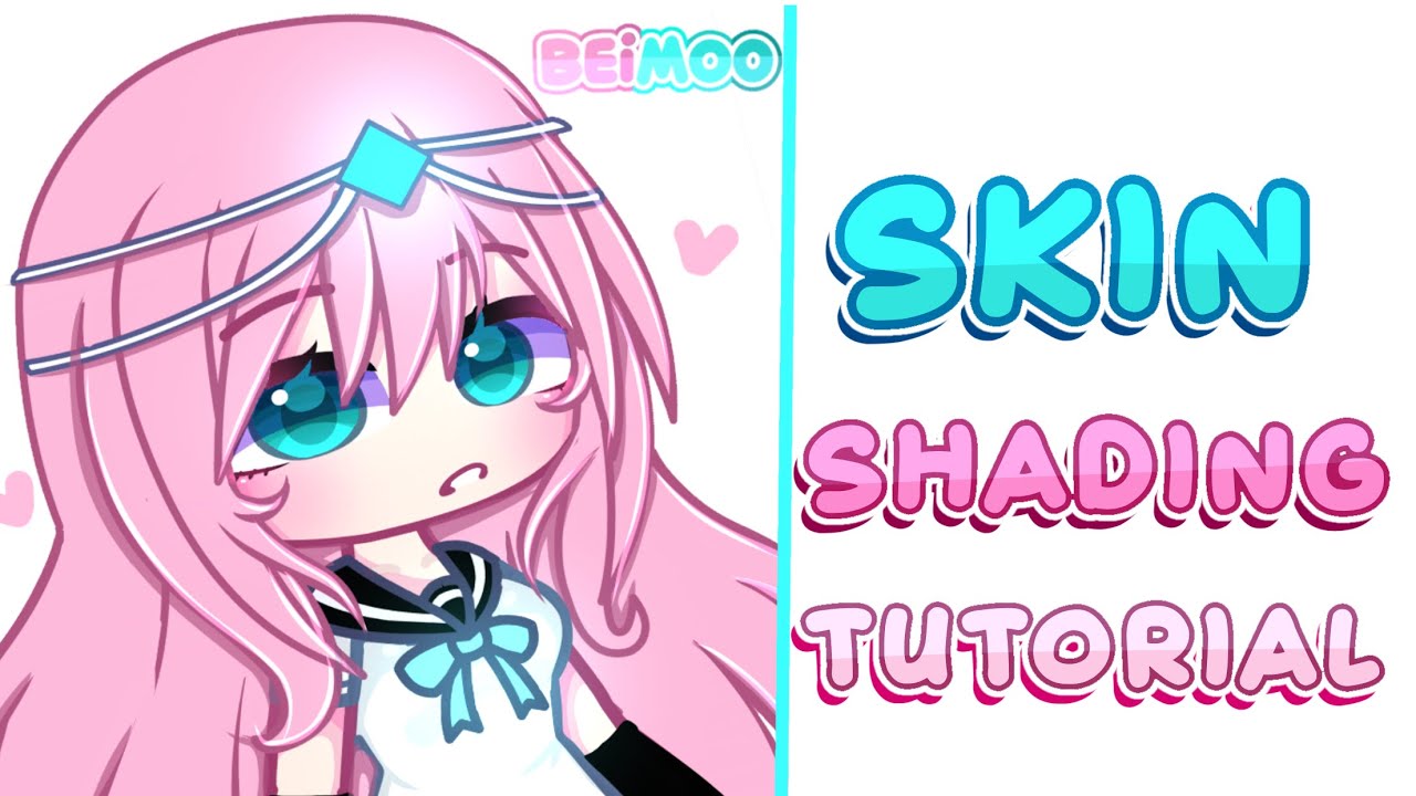 TUTORIAL COMO FAZER UMA SKIN BONITA NO GACHA LIFE 