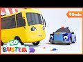 Buster Gets Locked Up! Go Buster - Bus Cartoons &amp; Kids Stories