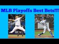 MLB Wild Card Playoffs Series Best Bets + Daily Best Bet ...