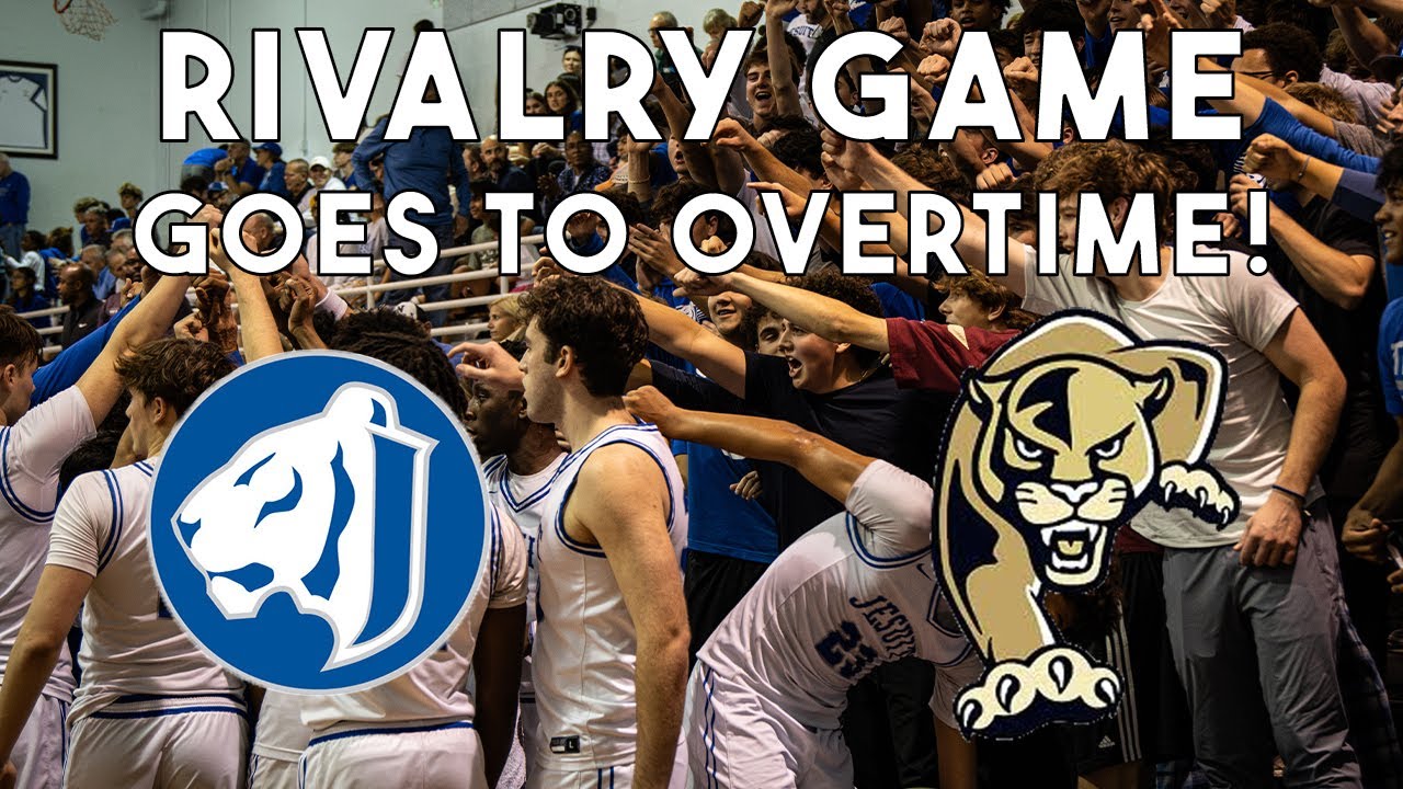 RIVALRY game goes to OT in Tampa! | Jesuit Tigers host the Plant Panthers