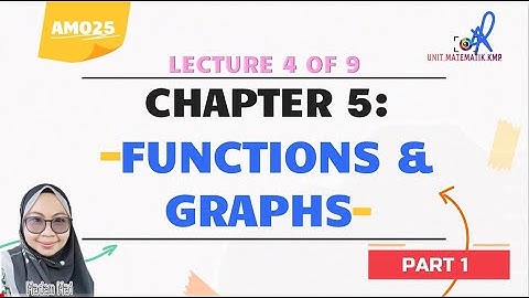 AM015 CHAPTER 5 (LECTURE 4 OF 9) PART 1