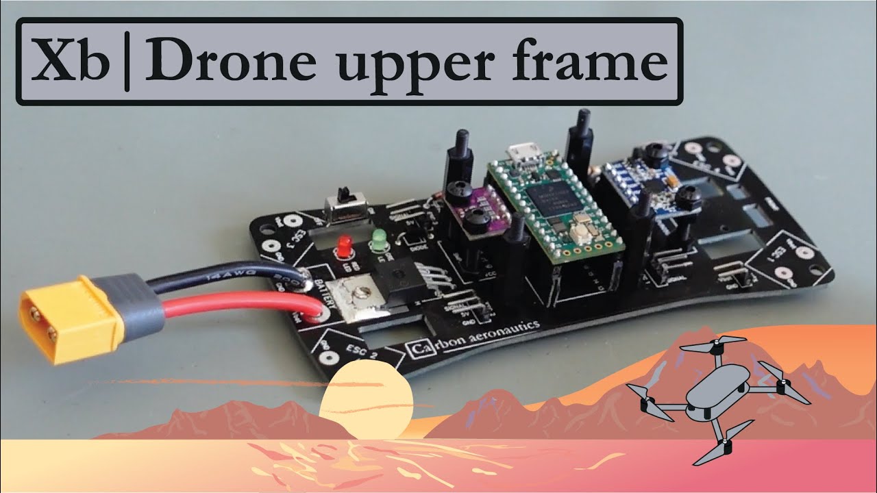 10b | Assemble the upper frame and complete the drone! - YouTube