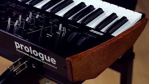 Korg Prologue Analog Synthesizer - Full Demo with Nick Kwas
