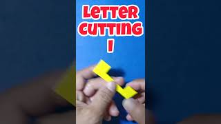 letter cutting I #lettercutting
