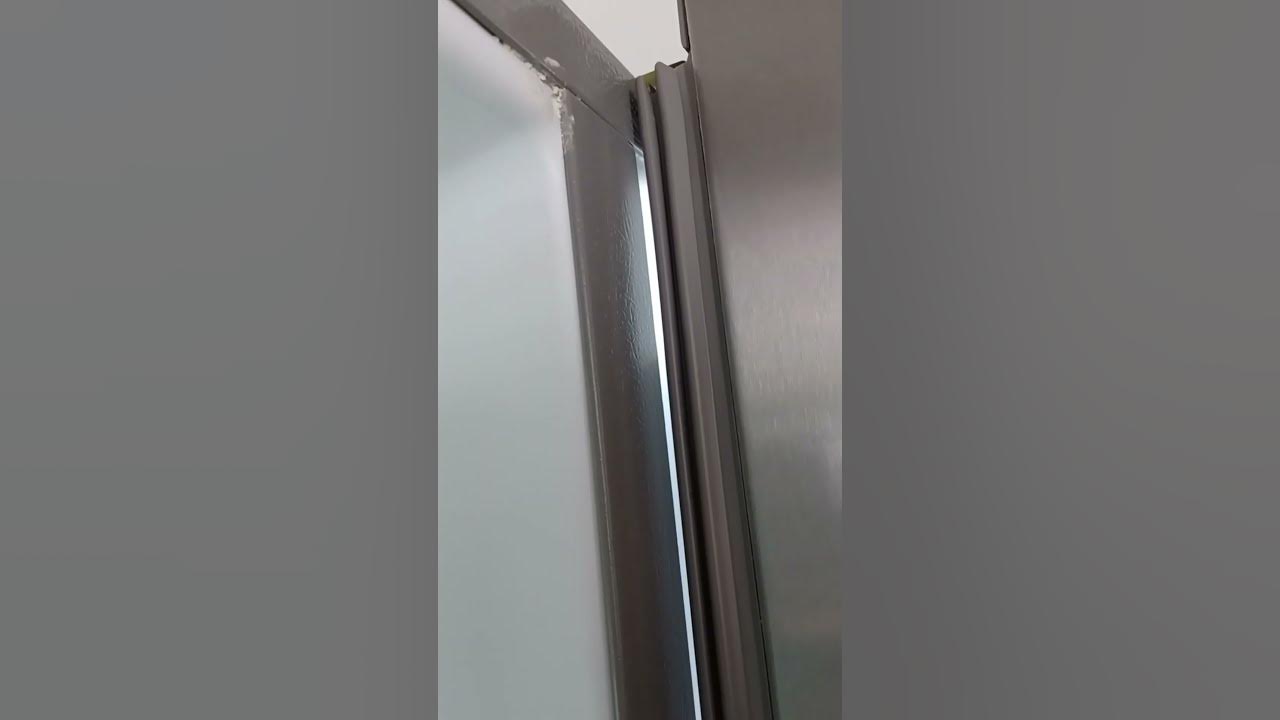 New Whirlpool Refrigerator does not close properly YouTube
