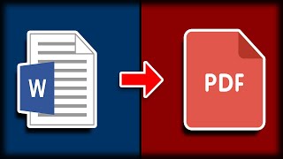 How to Convert a Microsoft Word Document to PDF Format