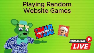 Livestream | Playing Some Random Website Games