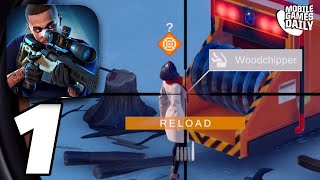 HITMAN SNIPER The Shadows - Chapter 1 Canada - Gameplay Walkthrough Part 1 (iOS, Android) screenshot 2