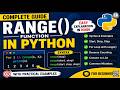 Python range() Function Tutorial in Hindi | Complete Guide with Examples | Python Programming