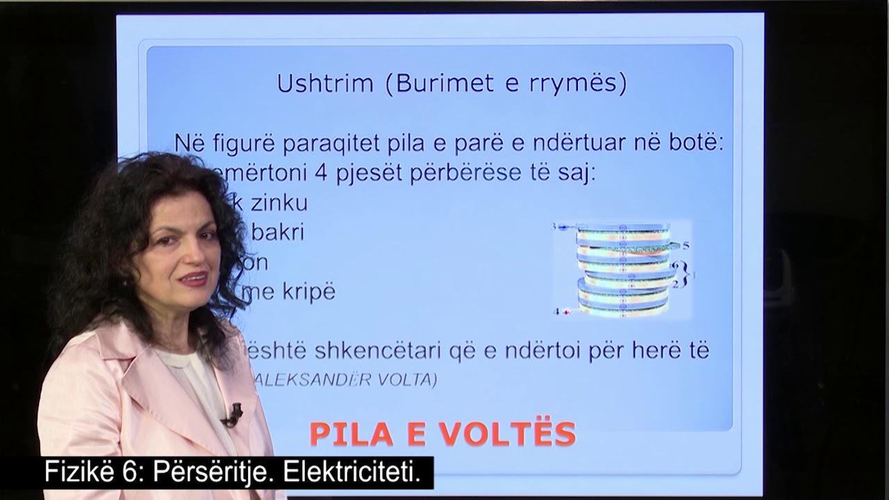 Fizikë 6-  Përsëritje. Elektriciteti.