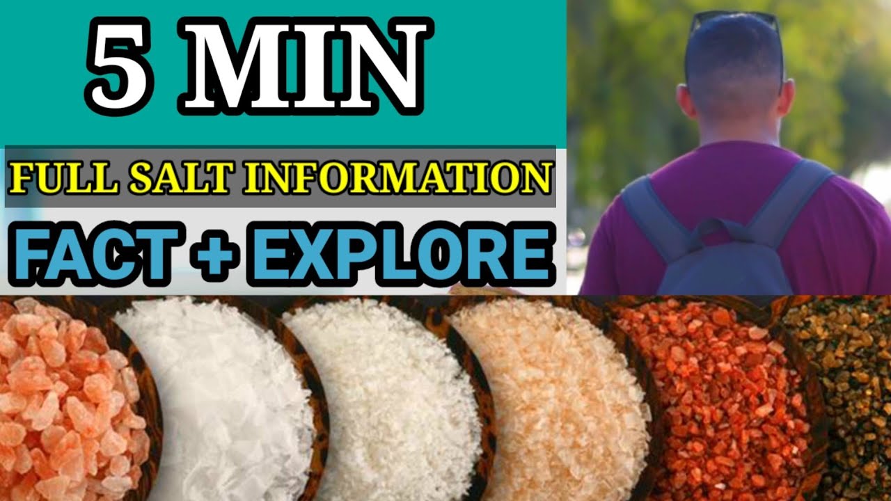 5 MIN FULL INFORMATION IN SALT Black salt kaise banta hai Business