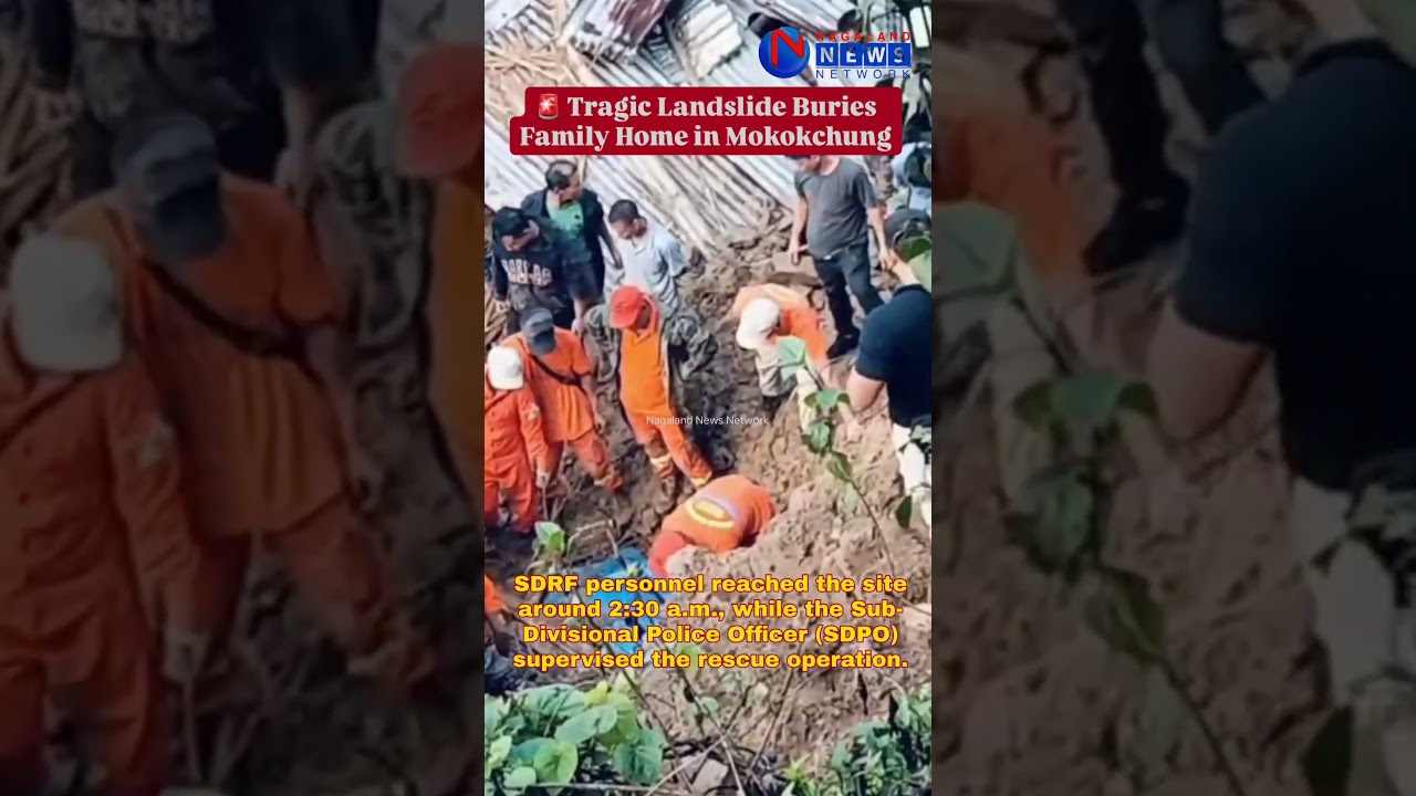 MOKOKCHUNG: TWO SCHOOL BOYS DIE IN LANDSLIDE AT UPPER PENLI WARD