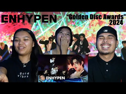 ENHYPEN "Golden Disc Awards" Fate + Bite Me + Sweet Venom REACTION | They ate up this performance!