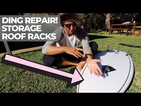 How To Fix Your Surfboard | Small Dings + General Surfboard Care