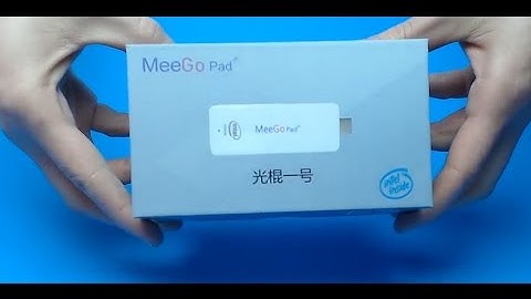 MeeGoPad T01 32G Windows 8.1 Unboxing+specs