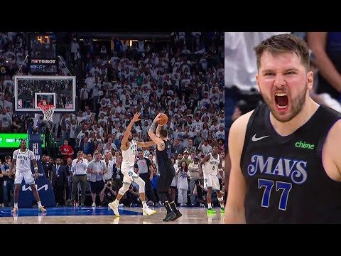 Luka Doncic's GAME-WINNER In Game 2! ? #PLAYOFFMODE | May 24, 2024