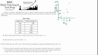 Physics Regents June2012 #66-#67-#68-#69-#70 - Kinetic Energy