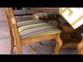How to Upholster a Dining Room Seat - for an Outdoor Covered Porch