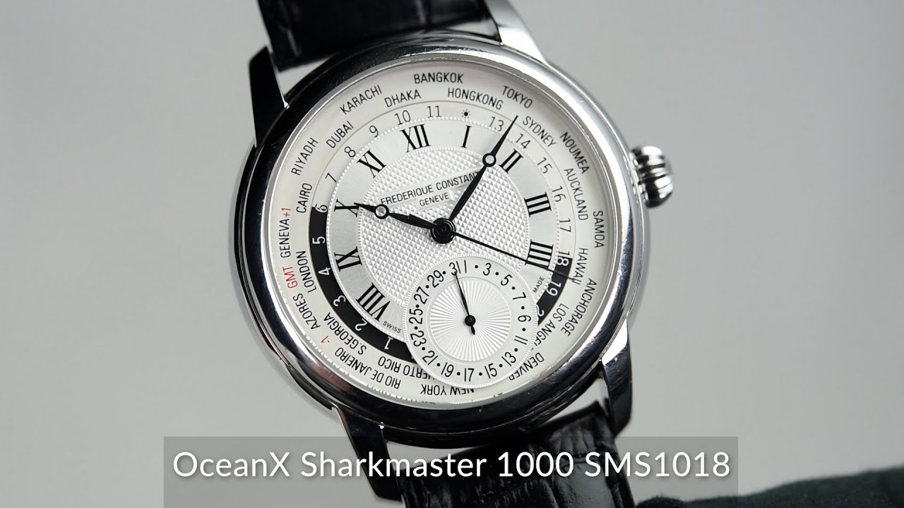 Frederique Constant Worldtimer Manufacture FC-718MC4H6 Limited Edition (Pre-owned)