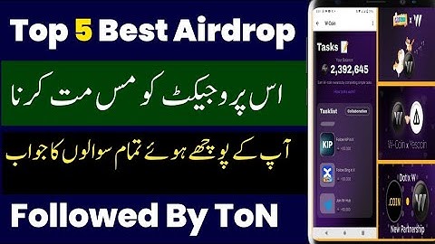 DotCoin New Airdrop 2024 | BunnyApp New Airdrop 2024 | Strong Projects