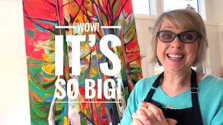 Paint A Huge Painting With Me!