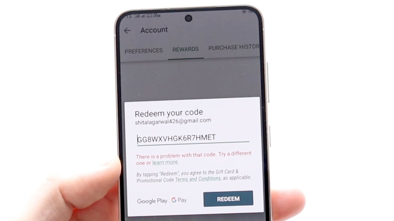 How can i change my reward by Google on redeeming google play code. I'm  not playing those games.. - Google Play Community