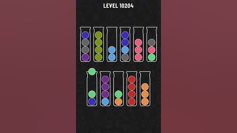 Ball Sort Puzzle Level 11204 / Water Sort Puzzle Level 10204  / all the same