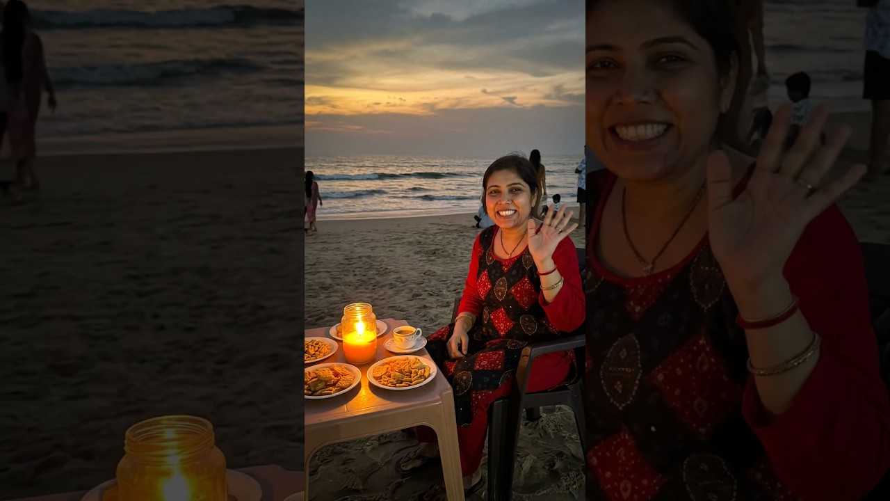 Evening snacks - GOA Beach | #beachevening #goatourism #visitgoa